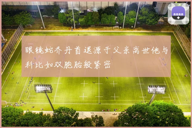 眼镜蛇乔丹首退源于父亲离世他与科比如双胞胎般紧密